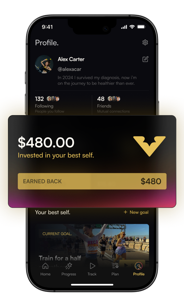 vest self app — invest in yourself